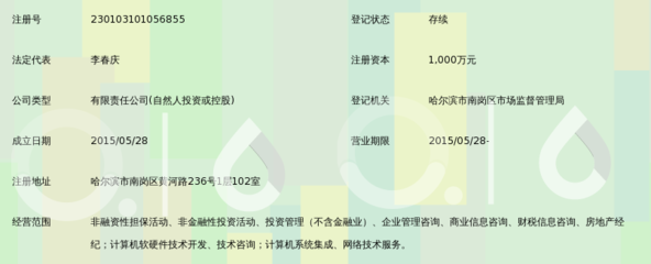 黑龍江晟貫祺非融資性擔(dān)保 專(zhuān)注服務(wù)，穩(wěn)健護(hù)航